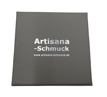 Kolczyki Artisana-Schmuck, kropla bursztynu