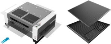 лазер для резки фетра, джинсового флиса Laser 1390N WiFi