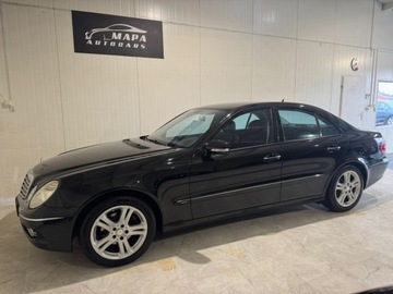 Mercedes Klasa E W211 Sedan W211 2.1 (220 CDI) 170KM 2007 Mercedes-Benz Klasa E 220 CDI W211 Sedan Avantgarde Lifting Serwis Bezwypa