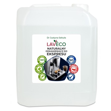 LAVECO Naturalny odkamieniacz do ekspresu 5 l