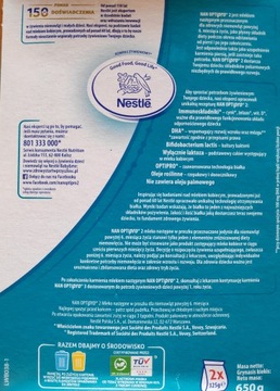 NESTLE NAN OPTIPRO 2 650г ДЕТСКОЕ МОЛОКО С 6 МЕСЯЦЕВ