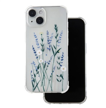 Etui Wzór Motyw Kwiaty Pokrowiec Kolorowy Nakładka do Apple iPhone 15