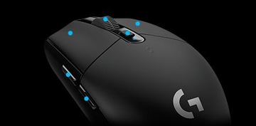 Беспроводная мышь Logitech G305 LightSpeed ​​с оптическим сенсором