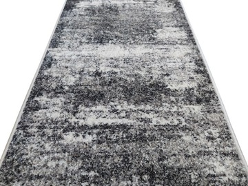 Chodnik PETRA 3053 Black Fryz szer. 80 cm