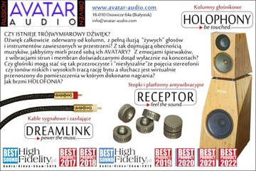 Stopki antywibracyjne Avatar Audio RECEPTOR Nr 1