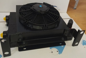 Охладитель гидравлического масла 40 л/мин, 12 В постоянного тока