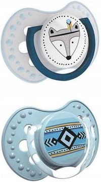 LOVI Smoczek Symetryczny INDIAN SMOCZKI 6-18m, 2sz