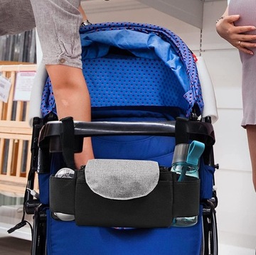 TORBA DO WÓZKA PODRÓŻNA ORGANIZER NA PIELUSZKI