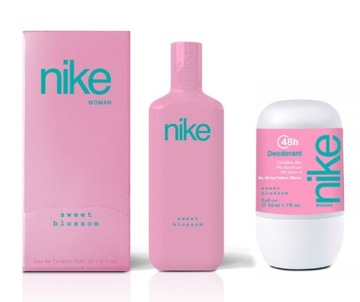 NIKE SWEET BLOSSOM W ZESTAW EDT 75ml+ ROLLon 50ml