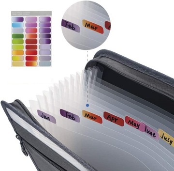 Папка для документов складная с 13 отделениями Biwuar