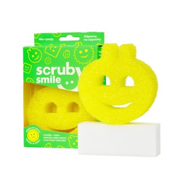 Scrub Smile Magiczna Gąbka Zmywak KRÓLIK + Gratis