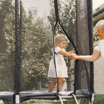 СЕТКА ДЛЯ УЛИЧНОГО батута, ПРОЧНАЯ ЗАЩИТА, на 6 СТОЙК, 6 ФУТОВ, 180/183 см