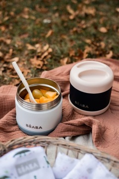 УЖИННЫЙ ТЕРМОС, СТАЛЬНОЙ КОНТЕЙНЕР, 500 МЛ, СИНИЙ BEABA