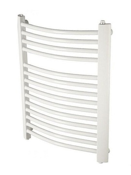 Grzejnik łazienkowy łukowy 80x50 cm 357W roz.449mm