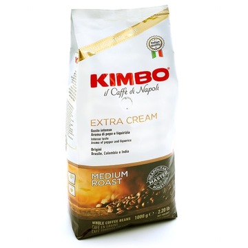 Kimbo Extra Cream 1 kg Kawa Ziarnista