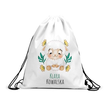 Worek Plecak Do Przedszkola Na Buty Imię OWIECZKA