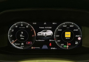 Cupra Leon II Sportstourer 2.0 TSI 245KM 2023 Cupra Leon Sportstourer VAT 23 2.0TSI 245KM DSG 2023 r., salon PL, I wlasc, zdjęcie 13