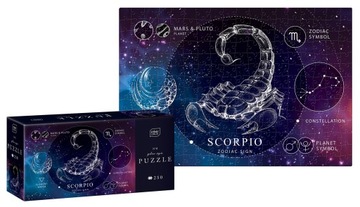 Puzzle 250 el InterDruk Znaki zodiaku Skorpion