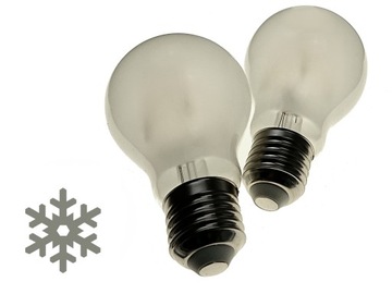 ŻARÓWKA LED E27 SZRONIONA MATOWA FILAMENT 4W 2x