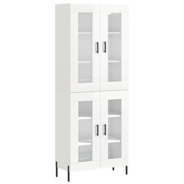 VidaXL biały 34 x 69,5 x 180 cm