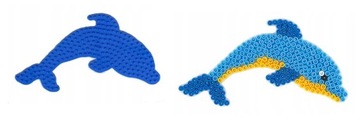 Hama 30009 Podkładki do Koralików Hama Midi DELFIN