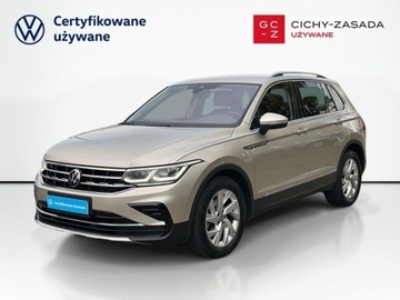 Volkswagen Tiguan II SUV Facelifting 1.5 TSI 150KM 2023 Volkswagen Tiguan TSI 150KM Elegance DSG FVAT23 MATRIX Kamery 360