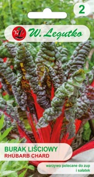 Nasiona BURAK LIŚCIOWY - RHUBARB CHARD 5 g