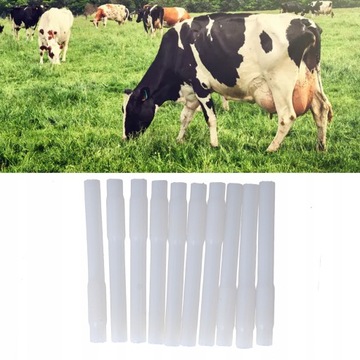 Короткая доильная трубка для коровьего доильного аппарата, 10 шт.