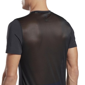 REEBOK CROSSFIT МУЖСКАЯ СПОРТИВНАЯ ФУТБОЛКА, МОЛОДЕЖНАЯ ТРЕНИРОВКА, ДЫШАЩАЯ