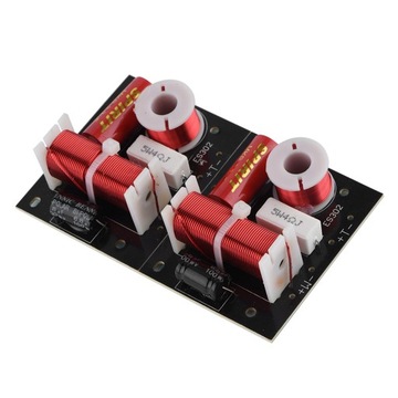 2 SZT. ZWROTNICA GŁOŚNIKOWA DWUDROŻNA HI-FI PŁYTA MODUŁU AUDIO