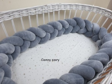 Плетенка для кровати 360см протектор ВЕЛУР Новинка