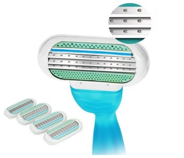 RĄCZKA + OSTRZA WKŁADY DO GILLETTE VENUS ZAMIENNE
