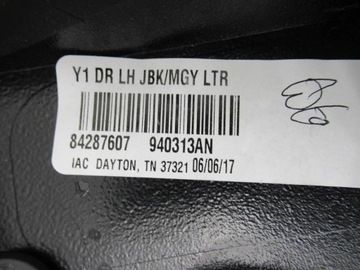 ОБИВКА ДВЕРИ ПЕРЕДНЕЙ ЛЕВОЙ Corvette C7