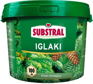 = SUBSTRAL NAWÓZ DO IGLAKÓW 10KG = 100 DNI =