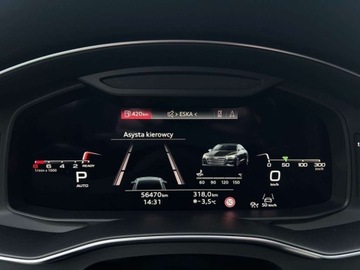Audi A7 C8 Sportback 2.0 45 TFSI 265KM 2022 Audi A7 Sportback Quattro MHEV ACC Kamery 360 HD Matrix LED Virtual Cockpi, zdjęcie 24