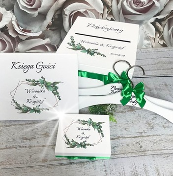 Набор конвертов-коробок для обручальных колец U7/U8 графики