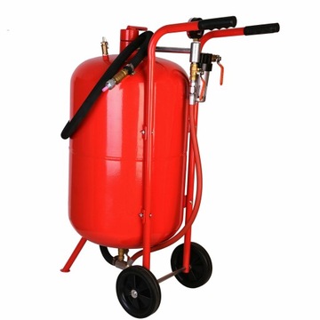 СИФОННАЯ ПЕСОЧНАЯ МАШИНА 76Л МОБИЛЬНАЯ + 58 НАСАДОК + МАСКА + HONNERS89