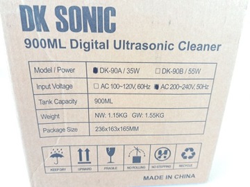 DK SONIC DK-90 ультразвуковой очиститель 0,9л 35Вт