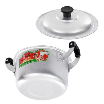 MAŁA ALUMINIOWA PATELNIA RAMEN UZUPEŁNIAJĄCA NAGRZEŃ DO ŻYWNOŚCI