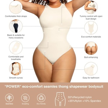 Bodysuit Shapewear Women Full Body Shaper Tummy Co
