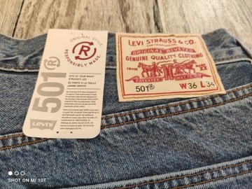 Spodnie jeansowe LEVI'S 501 Original PREMIUM Edition !Rozm.36/34