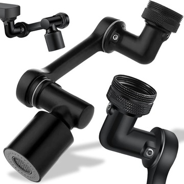 OBROTOWA PRZEDŁUŻKA PRZEDŁUŻACZ DO KRANU BATERII ADAPTER AREATOR PERLATOR