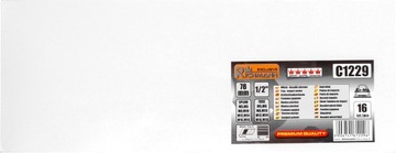 WKŁAD 16el. NASADKI UDAROWE 1/2 SPLINE RIBE ZESTAW