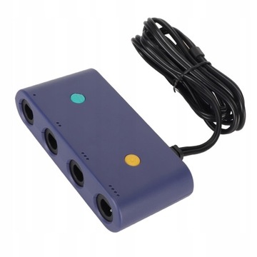 ZŁĄCZE 4-PORTOWE KONWERTER DLA NGC DO WIIU/PC/SW