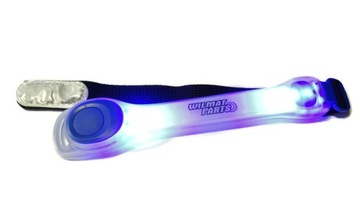 Светоотражающая полоса с двумя светодиодами.