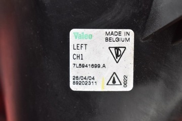 HALOGEN LEVÝ PŘEDNÍ PORSCHE CAYENNE 1 I