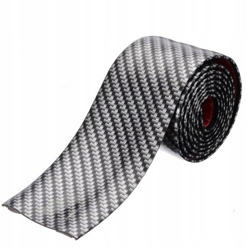 Listwa ozdobna guma boczna ochronna 1m carbon 7cm