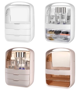 Органайзер для макияжа с ящиком для косметических кистей