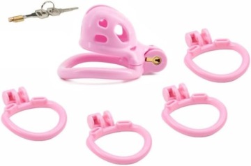 МАЛЕНЬКИЙ РОЗОВЫЙ ПОЯС ЦЕЛОМУДРИЯ BABY COBRA XXS