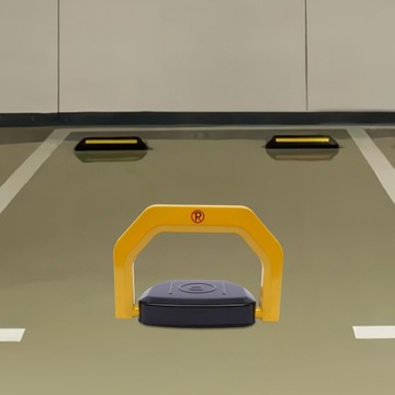 Automatyczna zdalnie sterowana blokada parkowania z alarmem